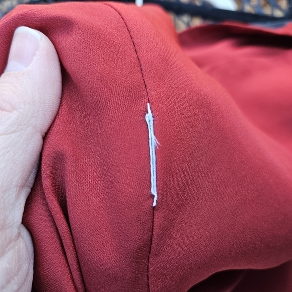 J. Crew Firework Floral mini fit and flare dress with pockets red blue gray 00 - Picture 5 of 7